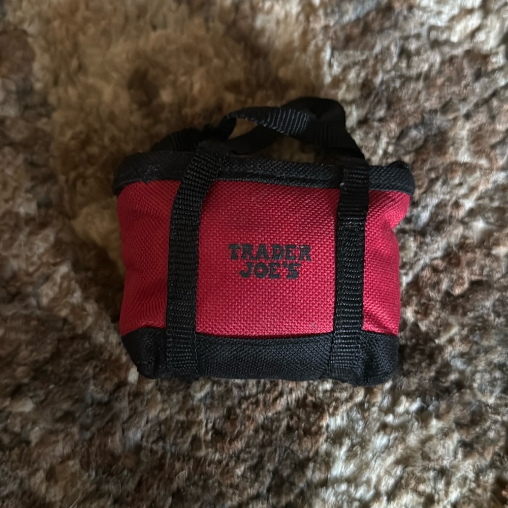Trader Joe’s Mini Micro Tote / Reusable Bag - image 1